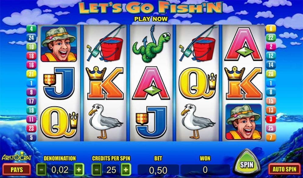 Let's Go Fish'n Let’s Go Fish’n Geldspielautomat