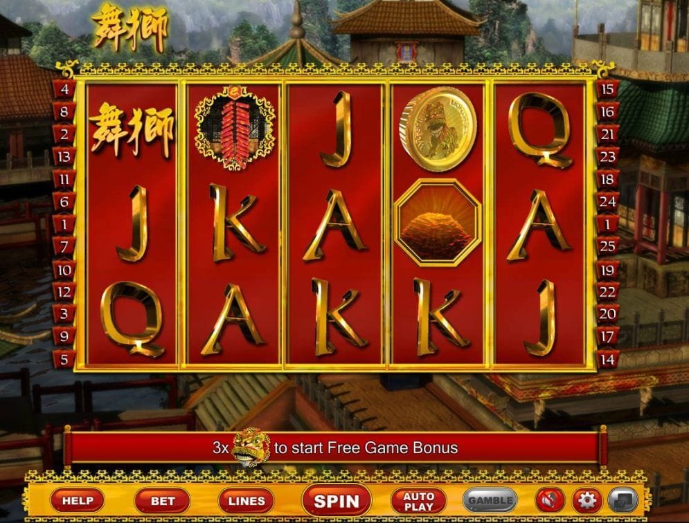 Lion Dance Videoslot