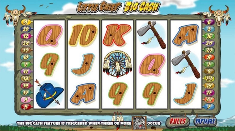 Little Chief Big Cash online Video Slot