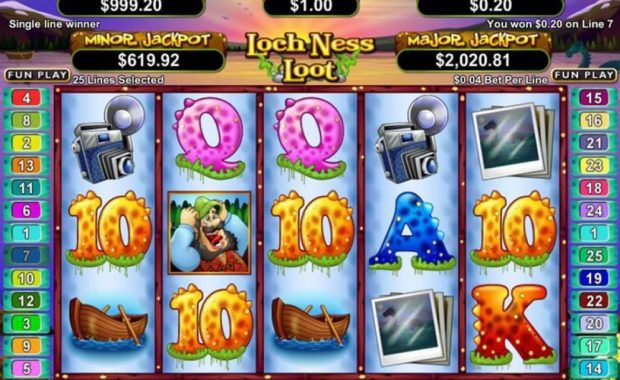 Loch Ness Loot Geldspielautomat online spielen