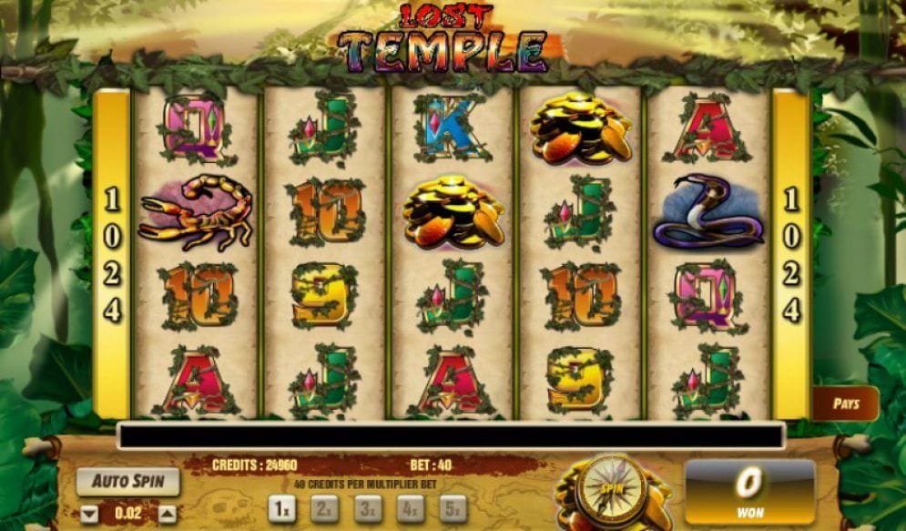 Lost Temple Automatenspiel