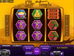 Lost Temple Spielautomat online spielen
