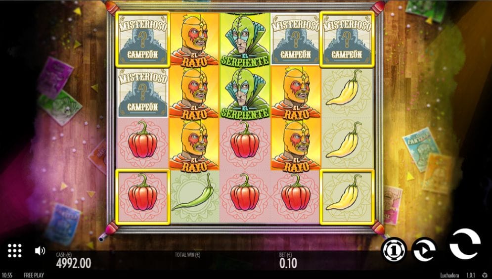 Luchadora Automatenspiel
