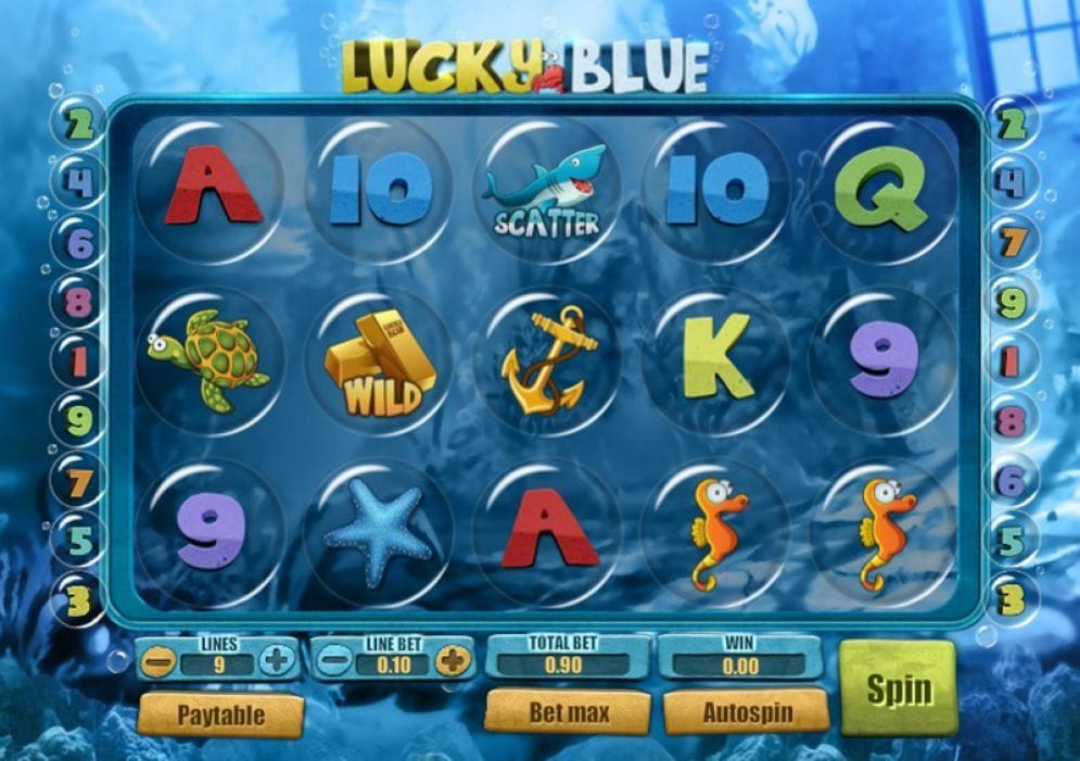 Lucky Blue Lucky Blue online Videoslot
