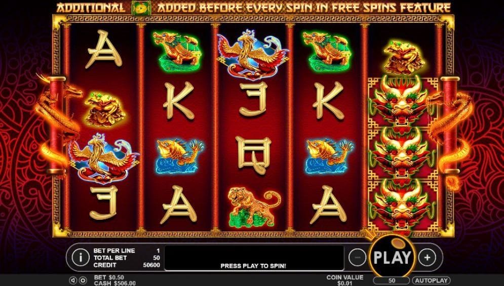 Lucky Dragons Video Slot