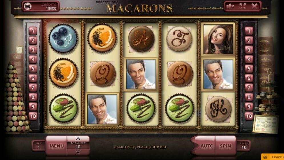 Macarons online Videoslot