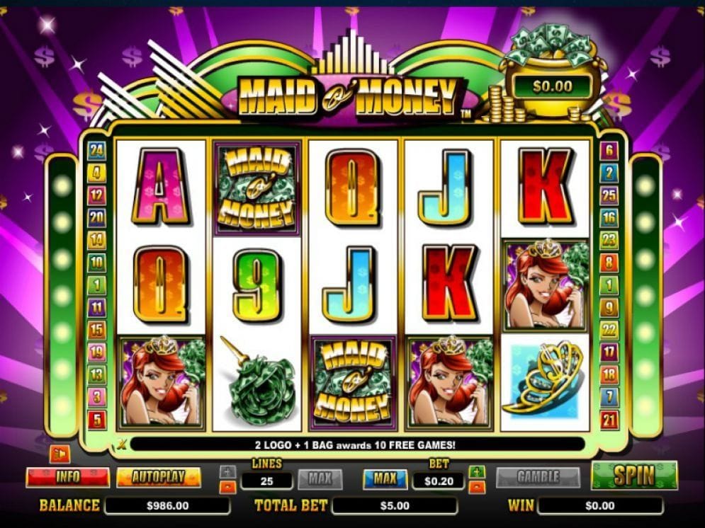 Maid O‘ Money online Video Slot