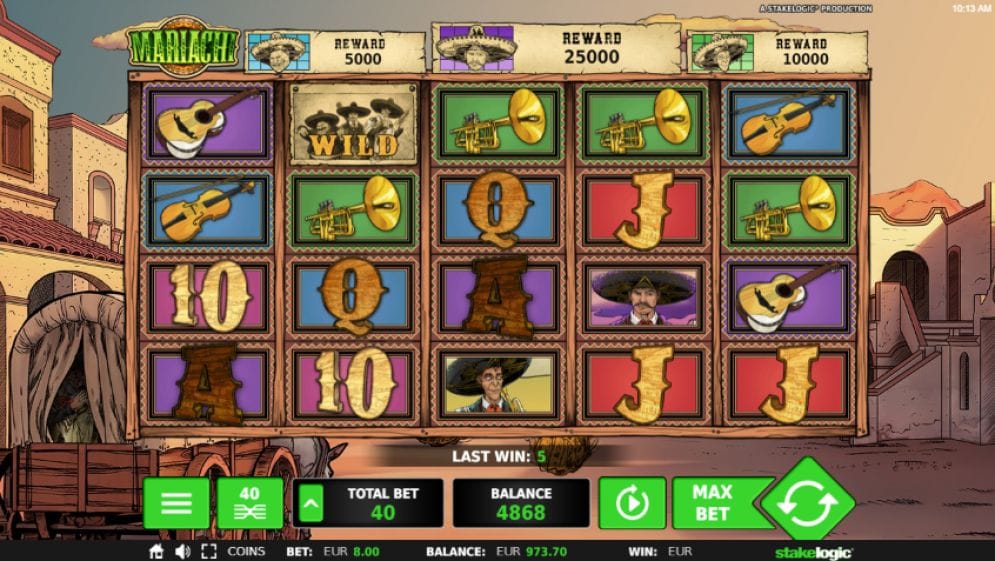 Mariachi online Video Slot