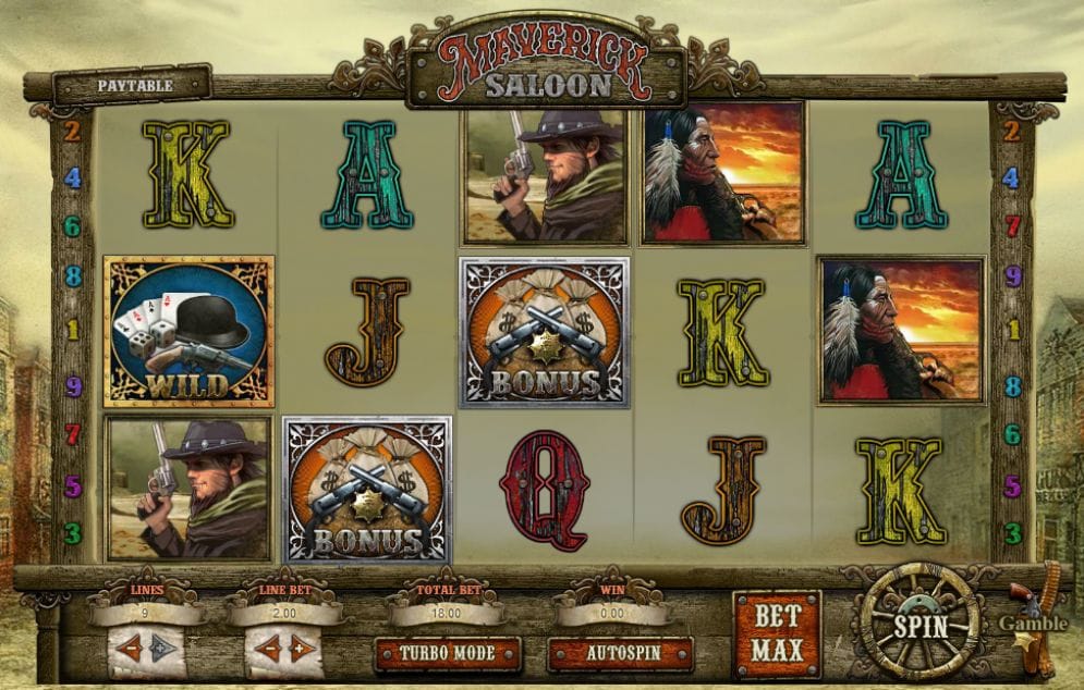 Maverick Saloon Maverick Saloon online Slotmaschine