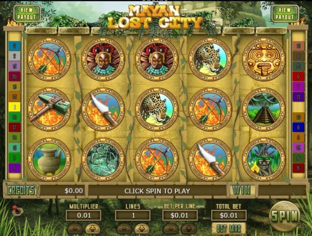 Mayan Lost City Automatenspiel