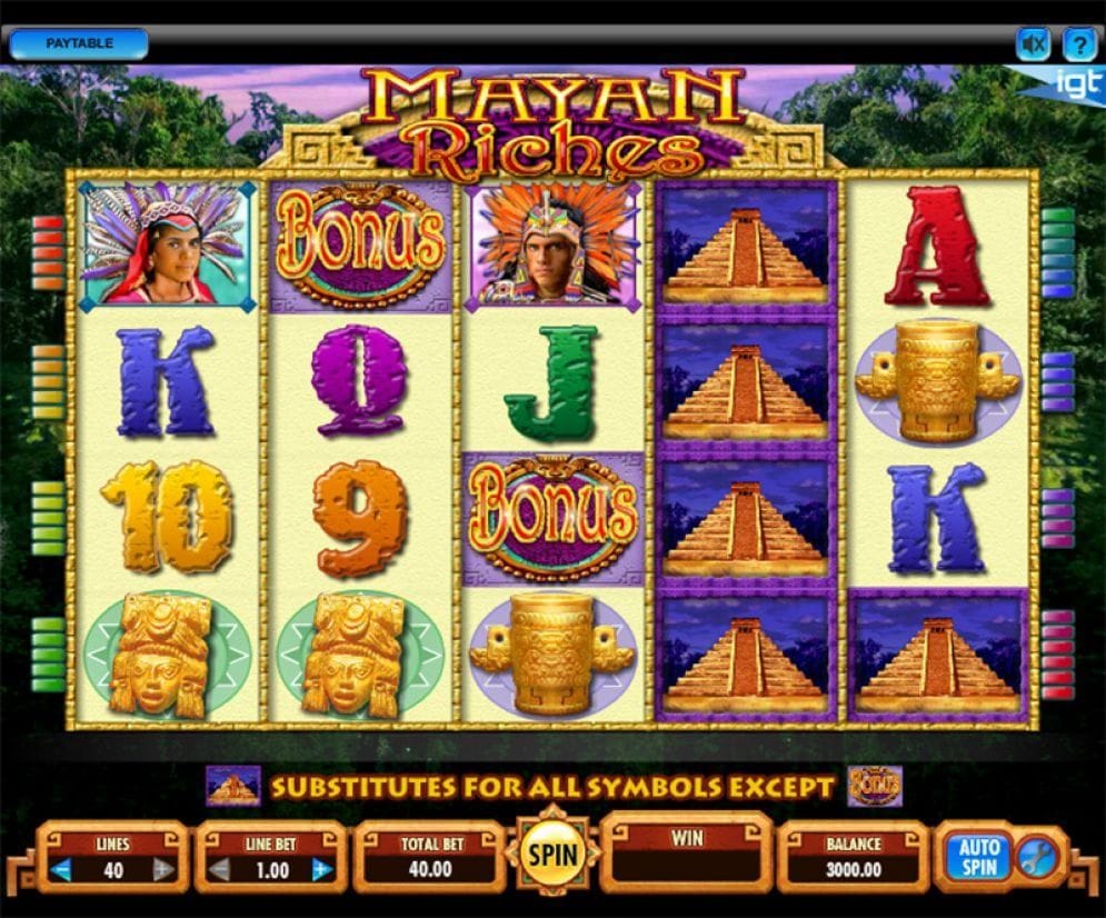Mayan Riches Spielautomat