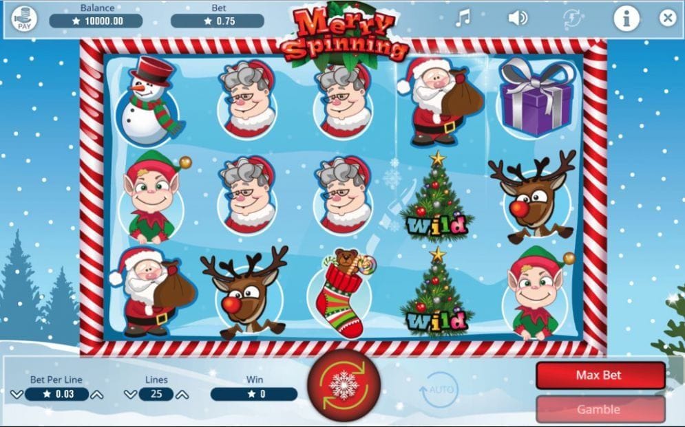 Merry Spinning Automatenspiel