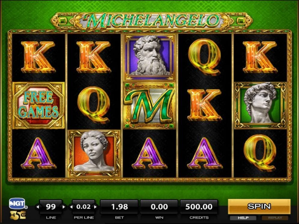 Michelangelo Michelangelo online Spielautomat
