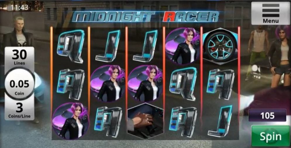 Midnight Racer online Spielautomat