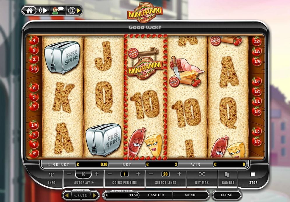 Mini Panini Mini Panini online Casinospiel