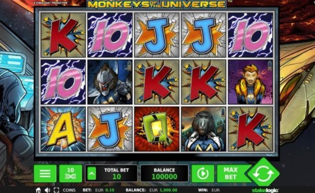 Monkeys of the Universe Automatenspiel kostenlos spielen