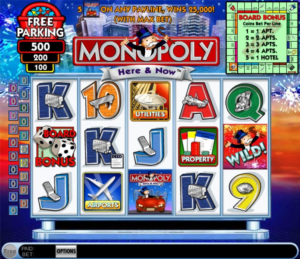 Monopoly: Here and Now Casino Spiel
