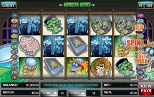Monster Money Spielautomat kostenlos spielen