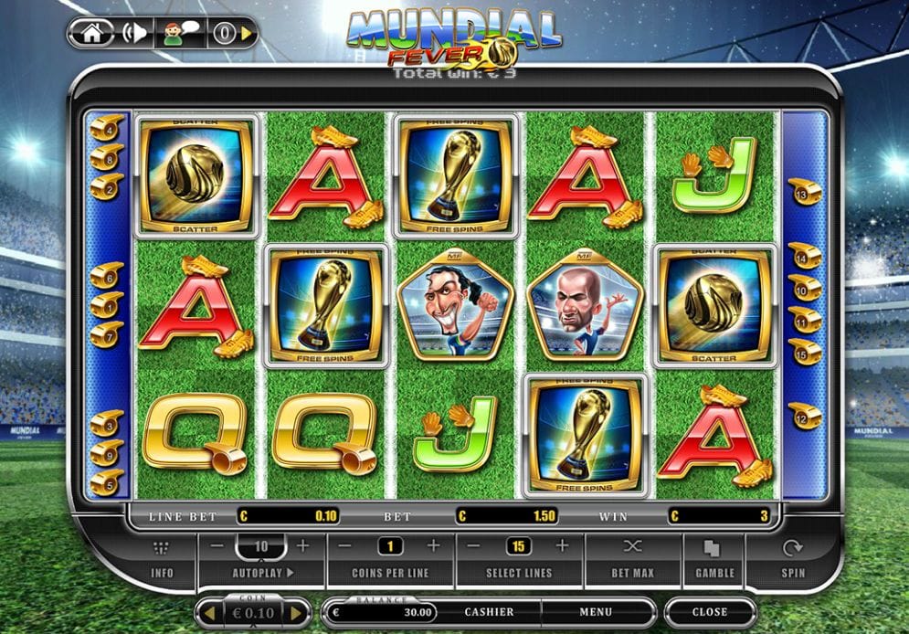 Mundial Fever Mundial Fever Automatenspiel