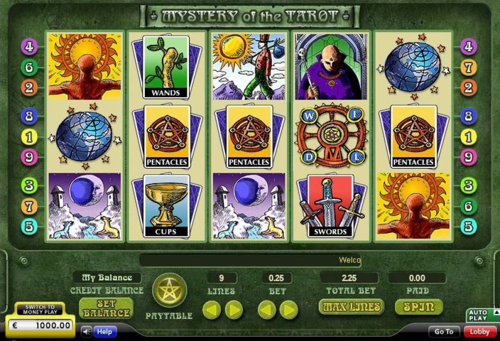 Mystery of Tarot Mystery of Tarot Spielautomat