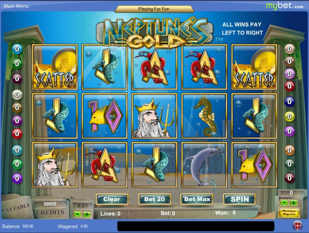 Neptune’s Gold Automatenspiel