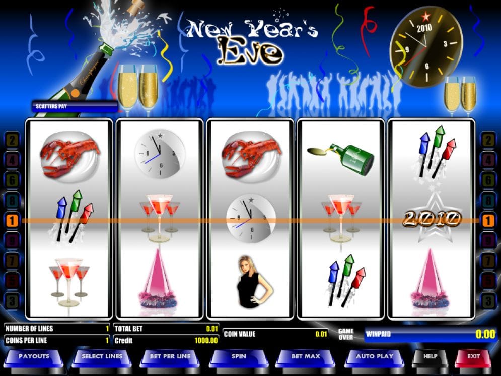 New Year’s Eve Spielautomat