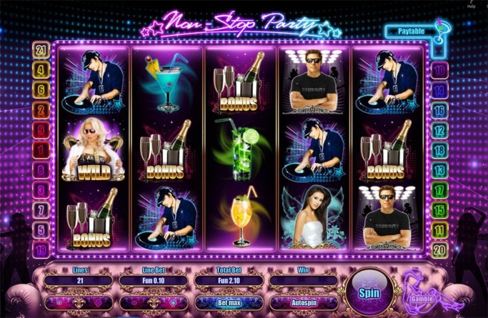 Non Stop Party Non Stop Party online Casino Spiel