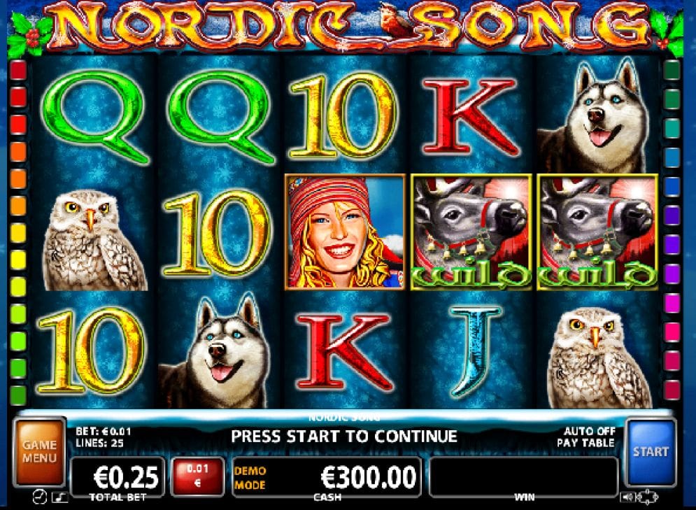 Nordic Song Spielautomat