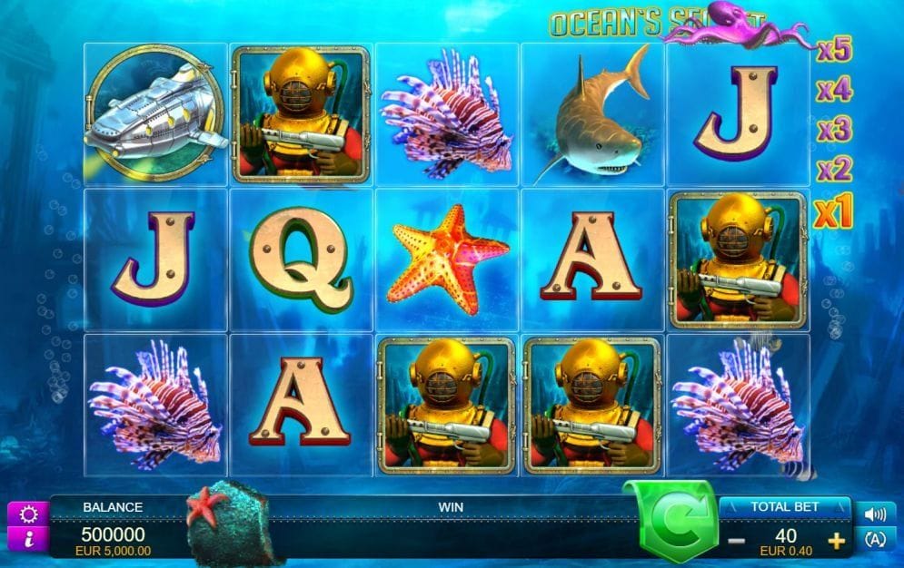 Ocean’s Secret Automatenspiel