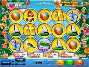 Paradise Beach Slotmaschine kostenlos spielen