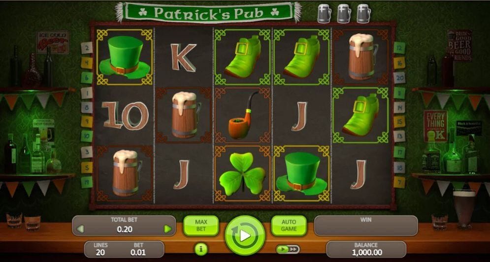 Patrick's Pub Patrick’s Pub Casino Spiel