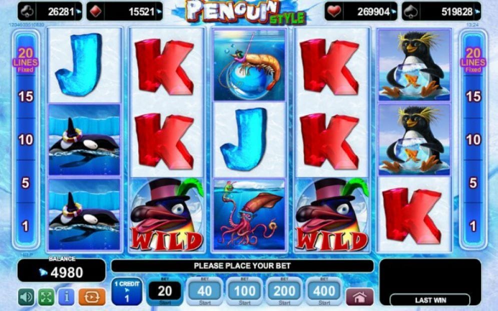 Penguin Style Penguin Style online Automatenspiel