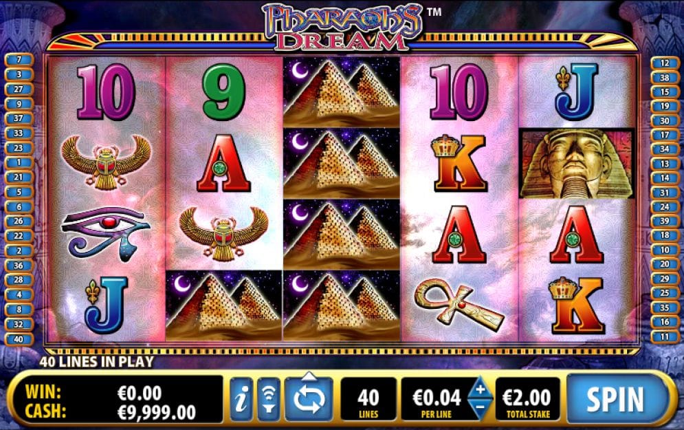 Pharaoh’s Dream online Spielautomat