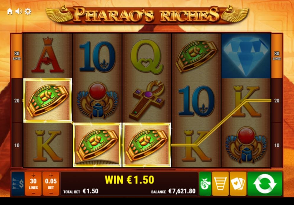 Pharao’s Riches Videoslot