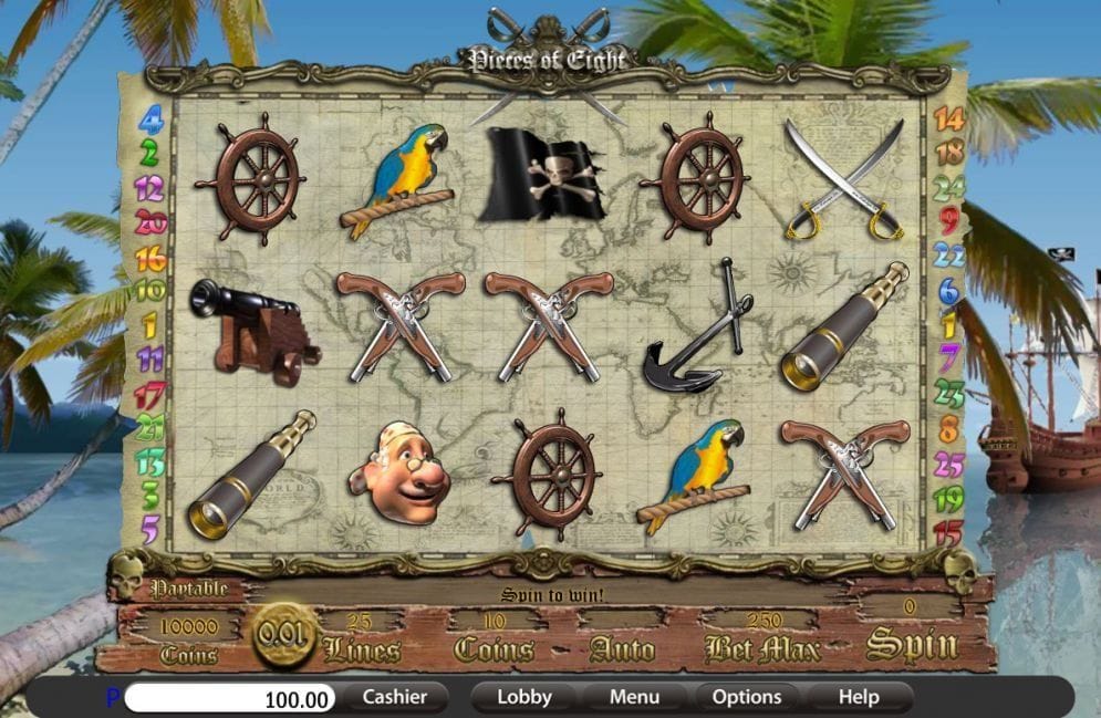 Pieces Of Eight Pieces Of Eight online Videoslot