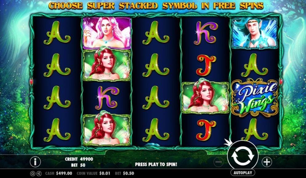Pixie Wings Pixie Wings online Casinospiel