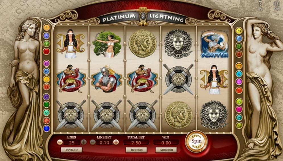 Platinum Lightning Platinum Lightning Casinospiel