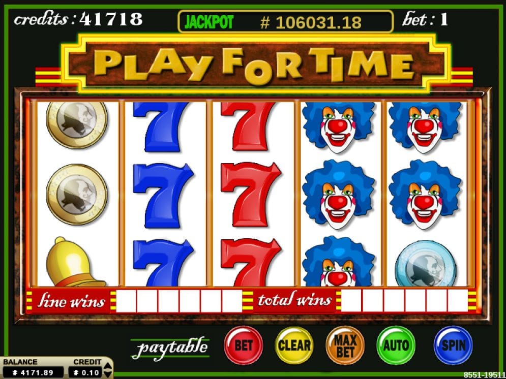Play for Time Geldspielautomat