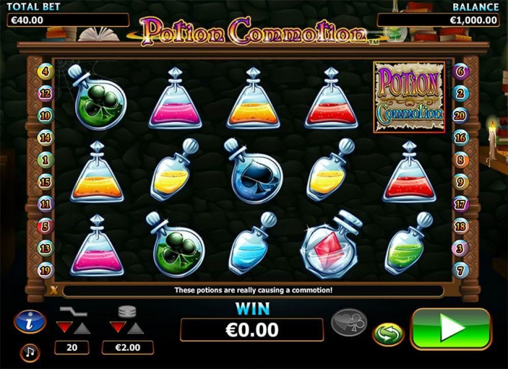 Potion Commotion online Automatenspiel