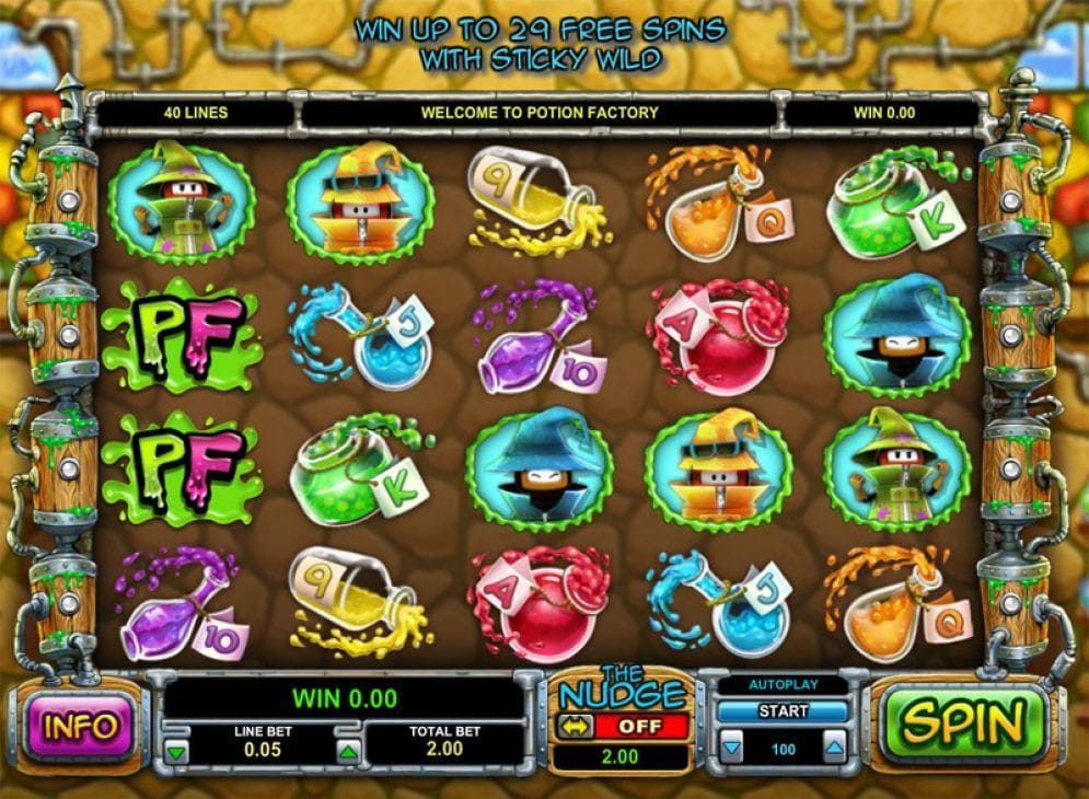 Potion Factory Potion Factory Spielautomat
