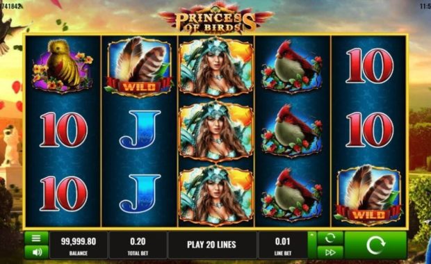 Princess of Birds Geldspielautomat kostenlos