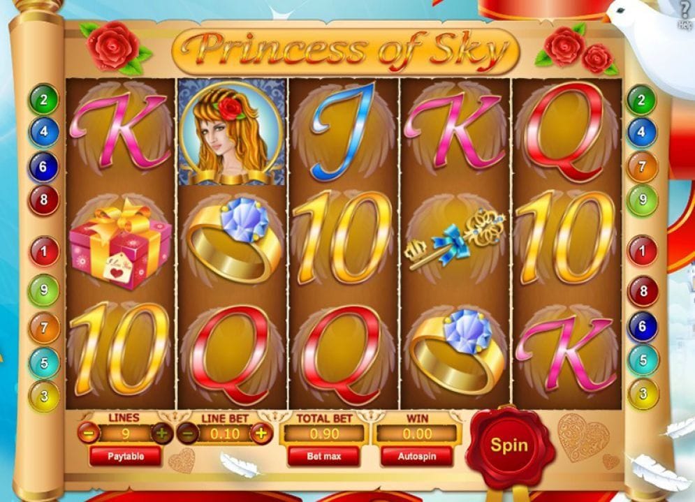 Princess Of Sky Princess Of Sky online Spielautomat
