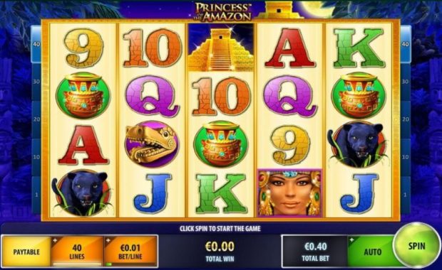 Princess of the Amazon Automatenspiel online spielen