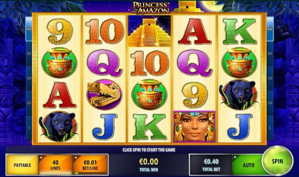 Princess of the Amazon Princess of the Amazon online Casinospiel