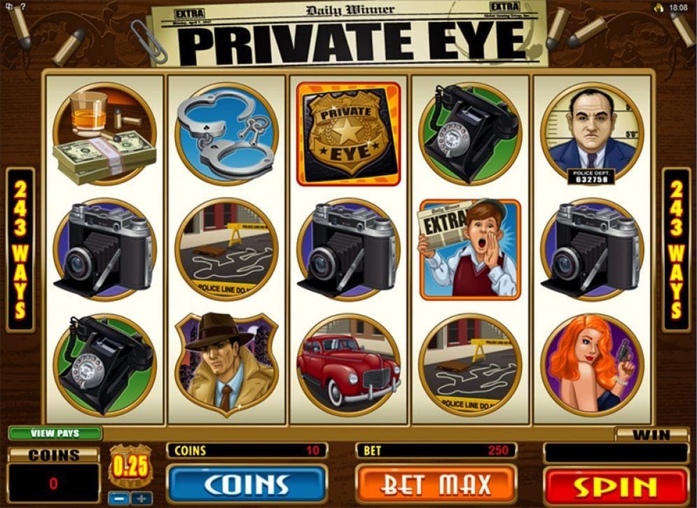 Private Eye Videoslot