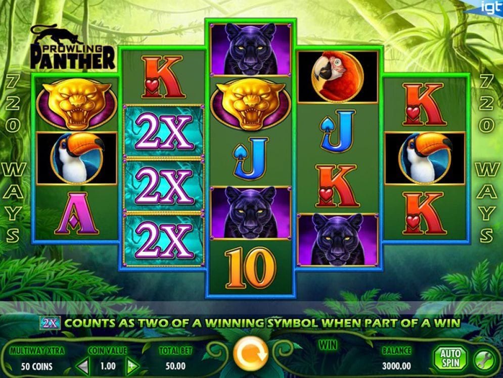 Prowling Panther Prowling Panther online Spielautomat