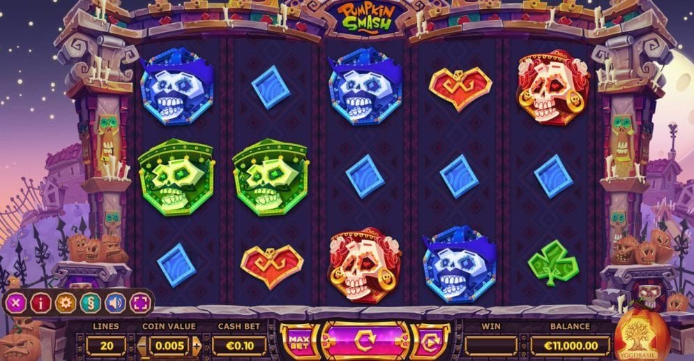 Pumpkin Smash online Spielautomat
