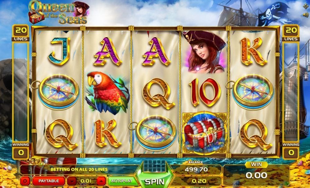 Queen of the Seas Queen of the Seas online Slotmaschine