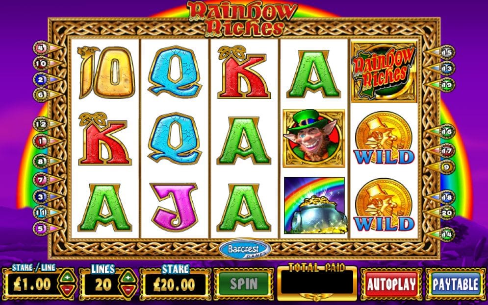 Rainbow Riches Rainbow Riches online Spielautomat