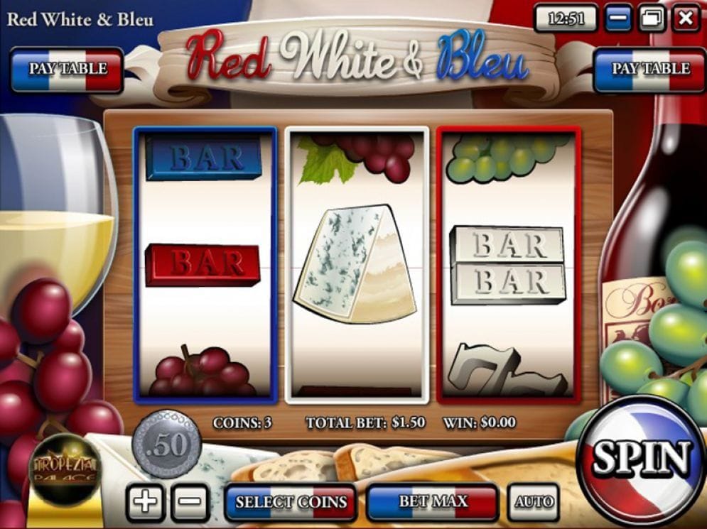 Red White And Bleu Red White And Bleu online Automatenspiel